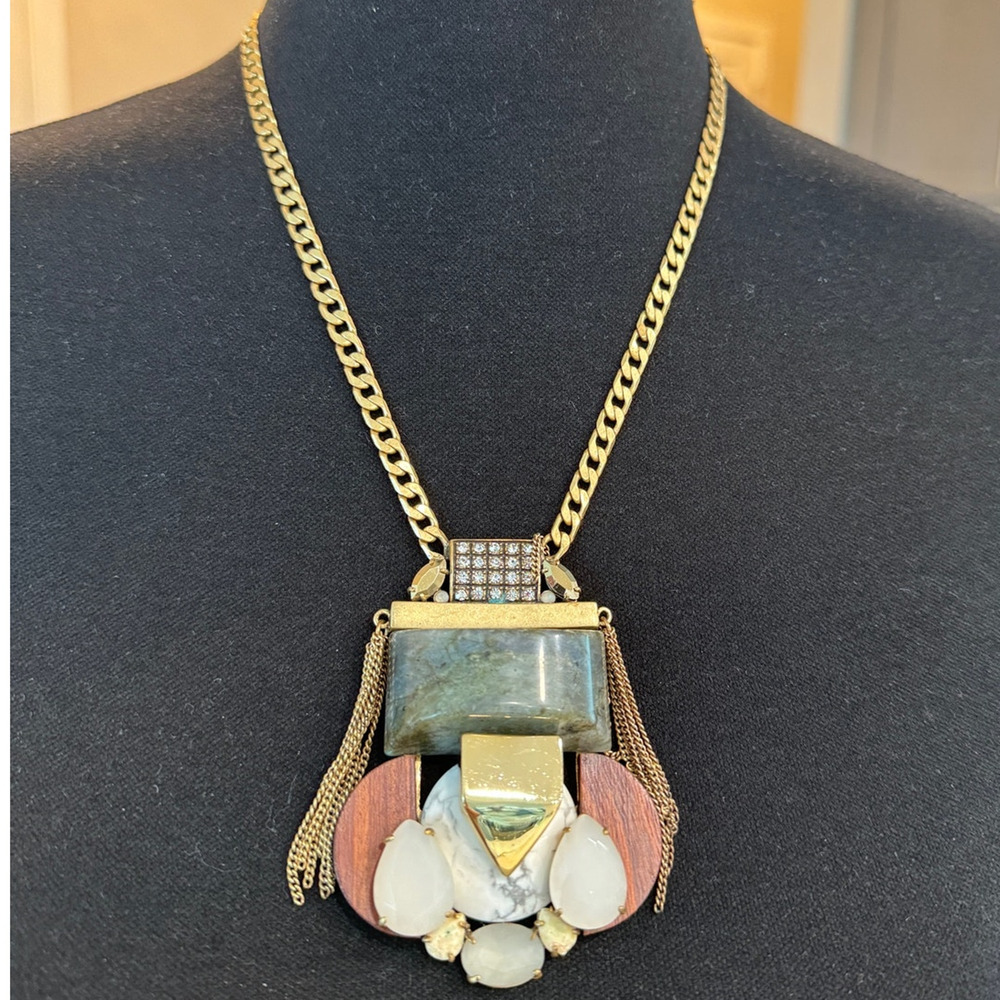 J.Crew Stone Necklace